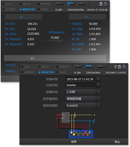 E6500逆變器測量